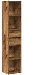 vidaXL B&uuml;cherregal Altholz-Optik 36x30x171 cm Holzwerkstoff