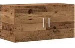 vidaXL Wandschrank Altholz-Optik 80x39x40 cm Holzwerkstoff