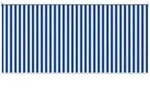 vidaXL Au&szlig;enrollo 90% UV-Block Blau-wei&szlig; gestreift 350 x 230 cm HDPE