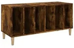 vidaXL Plattenschrank R&auml;uchereiche 100x38x48 cm Holzwerkstoff