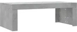 vidaXL Couchtisch Betongrau 102x50x36 cm Holzwerkstoff