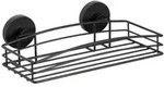 WENKO Mod. Vacuum-Loc&reg; Wandablage Schwarz, Befestigen ohne bohren
