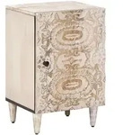 vidaXL Badezimmerschrank Wei&szlig; 38 x 33,5 x 58 cm Massivholz Mango
