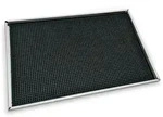 WAS Germany - Barmatte mit Edelstahlrahmen, 48,5 x 33 x 2 cm, Gummi/Chromstahl