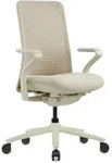 B&uuml;rostuhl / Drehstuhl VERVIO R&uuml;cken 3D Netzstoff / Sitz Stoff beige hjh OFFICE