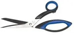 Tapezierschere "Finny" schwarz/blau 200mm
