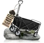 BigDean Bollerwagen faltbar 100kg belastbar 105L robuster Bollerwagen