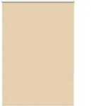 vidaXL Verdunkelungsrollo Beige 105x175 cm Stoffbreite 100,7 cm