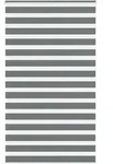 vidaXL Doppelrollo Dunkelgrau 135x230 cm Stoffbreite 130,9 cm Polyester