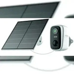 Strong FALKY Solar - Au&szlig;en &Uuml;berwachungskamera FHD, WiFi6, Zweiwege-Audio,