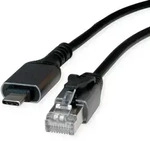 VALUE USB-C zu Gigabit Ethernet Konverterkabel, schwarz, 2 m