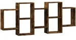 vidaXL Wandregal R&auml;uchereiche 159x18x65 cm Holzwerkstoff