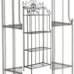 CLP Pflanzenregal Flora Metall HBT: 175x66x32 cm bronze