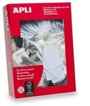 Apli agipa Warenanh&auml;nger, 18 x 29 mm, wei&szlig;