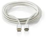 Nedis USB Cable - USB 2.0 - USB-C Male - USB Micro-B Male - 10 W - 480 Mbps - Gold