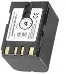 AccuCell Akku passend f&uuml;r JVC BN-V416 Akku schwarz