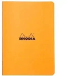 Rhodia 10x Notizheft Rhodia A5 48 Blatt kariert 80g - Orange 119184C