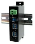 EXSYS EX-1504HMS 4 Port USB 3.2 Gen1 Managed Metall HUB mit 15KV EDS