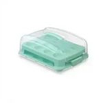 Relaxdays Muffin Transportbox, 24 Cupcakes & Muffins, 2 Etagen, Tragegriff,...