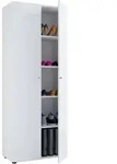 VCM Vandoll Schuhschrank 2 T&uuml;ren wei&szlig;.