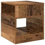 vidaXL Beistelltisch Altholz 40,5 x 40 x 45 cm Holzwerkstoff