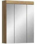 Ebuy24 Scout Spiegelschrank Bad 3 Spiegelt&uuml;ren Eiche Dekor.