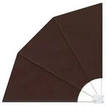 vidaXL Balkon Sichtschutz 115 x 115 cm Polyester Braun