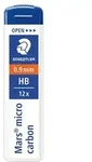 STAEDTLER Feinminen Dose mit 12 Minen 0,9mm HB Packung mit 12 St&uuml;ck