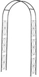 Outsunny - Torbogen - 114 x 30 x 230 cm - schwarz