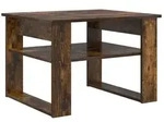 vidaXL Couchtisch Ger&auml;ucherte Eiche 64 x 54 x 44 cm Holzwerkstoff