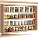 VCM K&uuml;chenm&ouml;bel H&auml;ngeschrank Esaldi Buche H. 40 x B. 60 x T. 10 cm