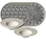 Ritzenhoff & Breker Rimini Gourmet-Set 12-teilig Mandala Stone - DS