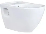 Creavit Design H&auml;nge WC mit Taharet/Bidet/Dusch-WC Funktion Wei&szlig;
