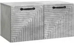 vidaXL Wandmontierter TV-Schrank Betongrau 59,5 x 31 x 30 cm