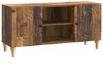 vidaXL TV-Schr&auml;nk Altholz 102 x 34,5 x 50 cm Holzwerkstoff