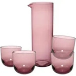 like. by Villeroy & Boch Like Glass Trinkgl&auml;ser mit Karaffe 5-teilig - Grape