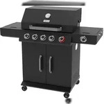 Yato Gasgrill 19kW, 5+1 Brenner, 133x57x112cm, schwarz