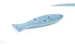 Excelsa Teller Ocean aus Keramik 27 x 12 cm hellblau