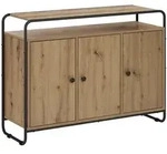 vidaXL Sideboard Artisan-Eiche 102 x 35 x 75 cm Holzwerkstoff 8007989