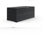 Weide Gartenbox | 100% Aluminium | Aufbewahrungsbox 284 L | Outdoor Box mit...