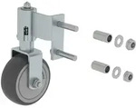 Federrolle f&uuml;r Stufenleiter links &Oslash; 80 mm