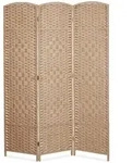 Relaxdays Paravent, 3-teilig, faltbarer Raumtrenner, HxB 170x120 cm, f&uuml;r innen,