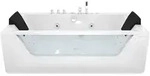 Whirlpool mit Reinigungsfunktion, Pool Badewanne Wanne AcquaVapore W83R-B-SC...