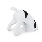 Relaxdays Gartenfigur Hund, buddelnder Terrier, HxBxT: 23 x 28 x 17 cm,...