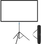 TecTake GmbH tectake Pantalla de proyecci&oacute;n de cine port&aacute;til, tr&iacute;pode ajustable