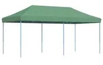 vidaXL Partyzelt 292 x 580 x 315 cm Gr&uuml;n Oxford-Stoff
