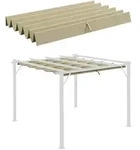 Outsunny - Ersatzdach - 250Lx255Wx6Hcm - Beige