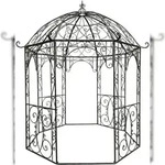 CLP Pavillon Leila Metall HBT: 313x284x263 cm anthrazit