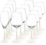 Villeroy & Boch Manufacture Rock Blanc Wein- und Sektgl&auml;ser Set 12-teilig
