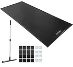 TecTake GmbH tectake Garagenbodenmatte rutschfest wasserdicht, mit Abzieher 5,5x2,4